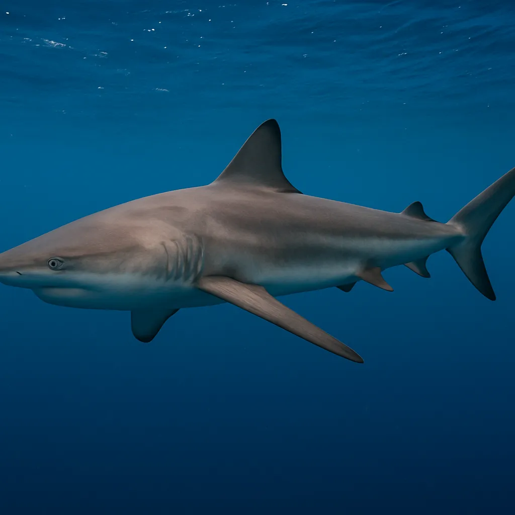 Rekin jedwabisty – Carcharhinus falciformis